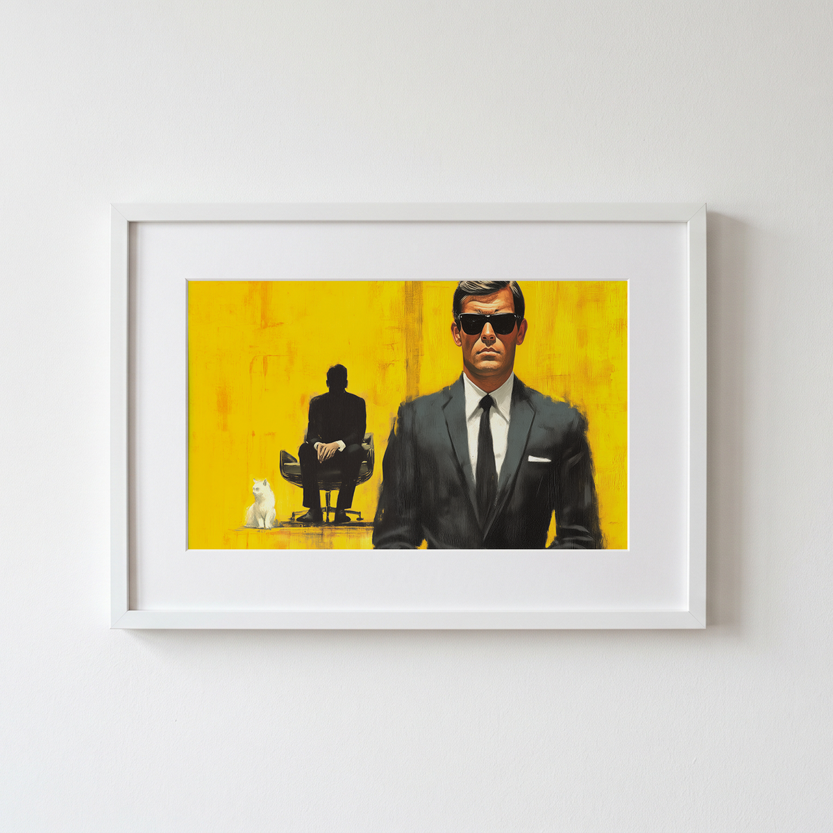 The Man in the Shadows — DIGITAL ART (Large Print File)