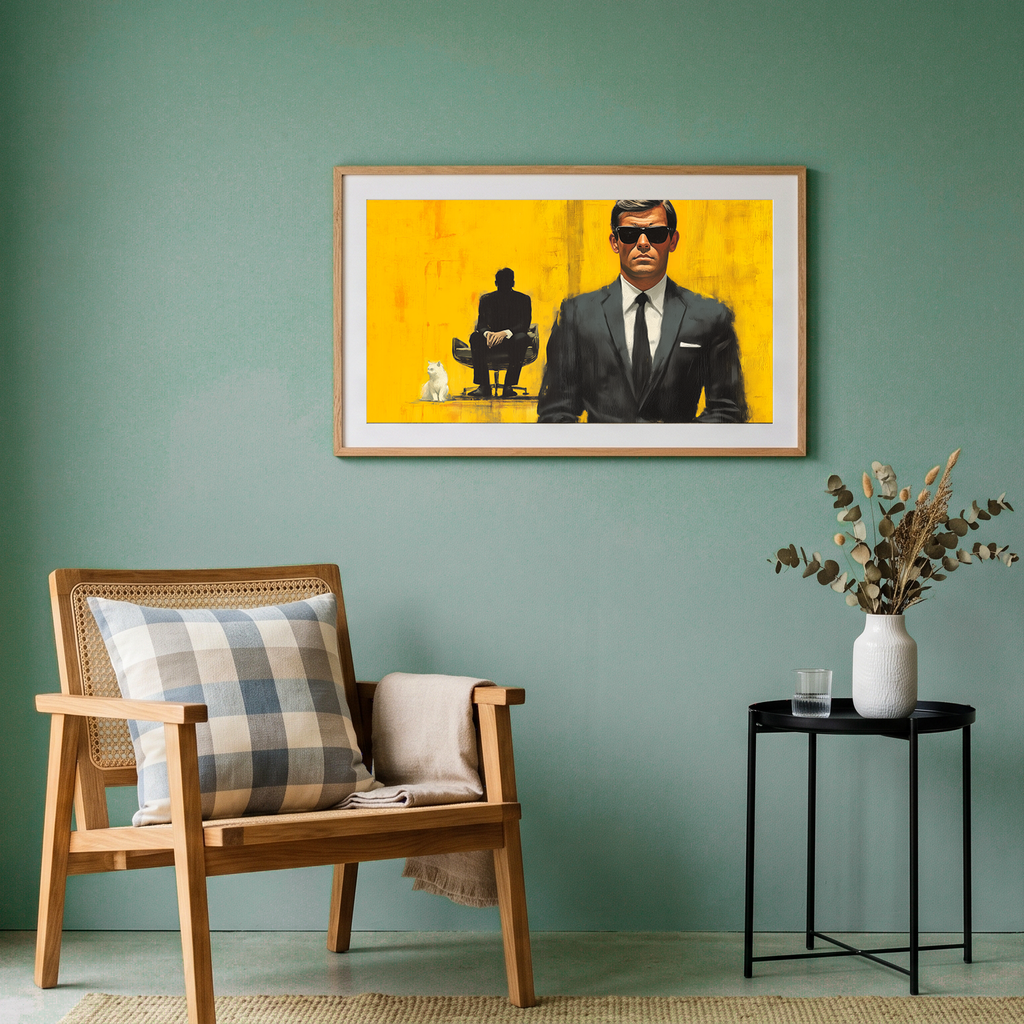 The Man in the Shadows — DIGITAL ART (Large Print File)