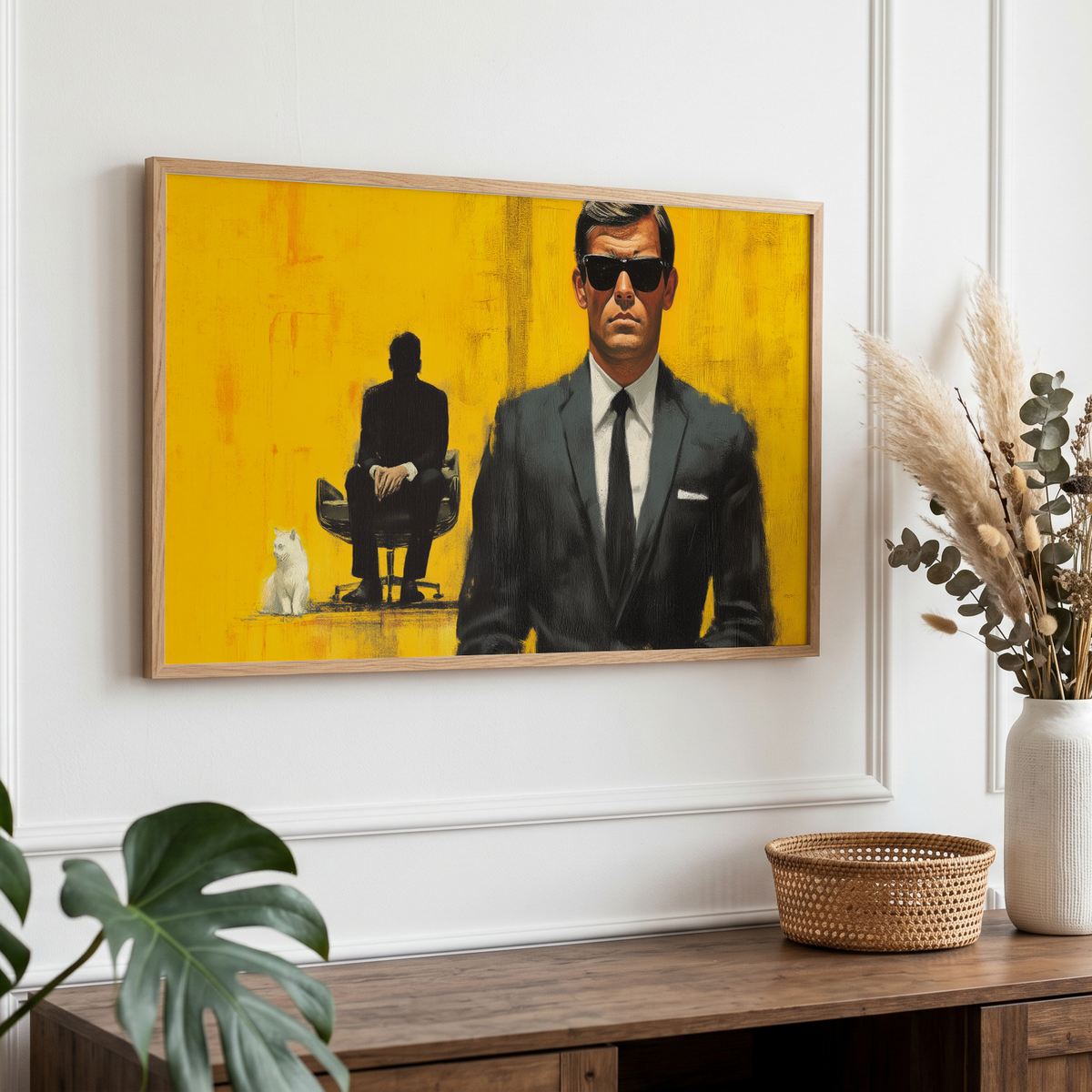 The Man in the Shadows — DIGITAL ART (Large Print File)