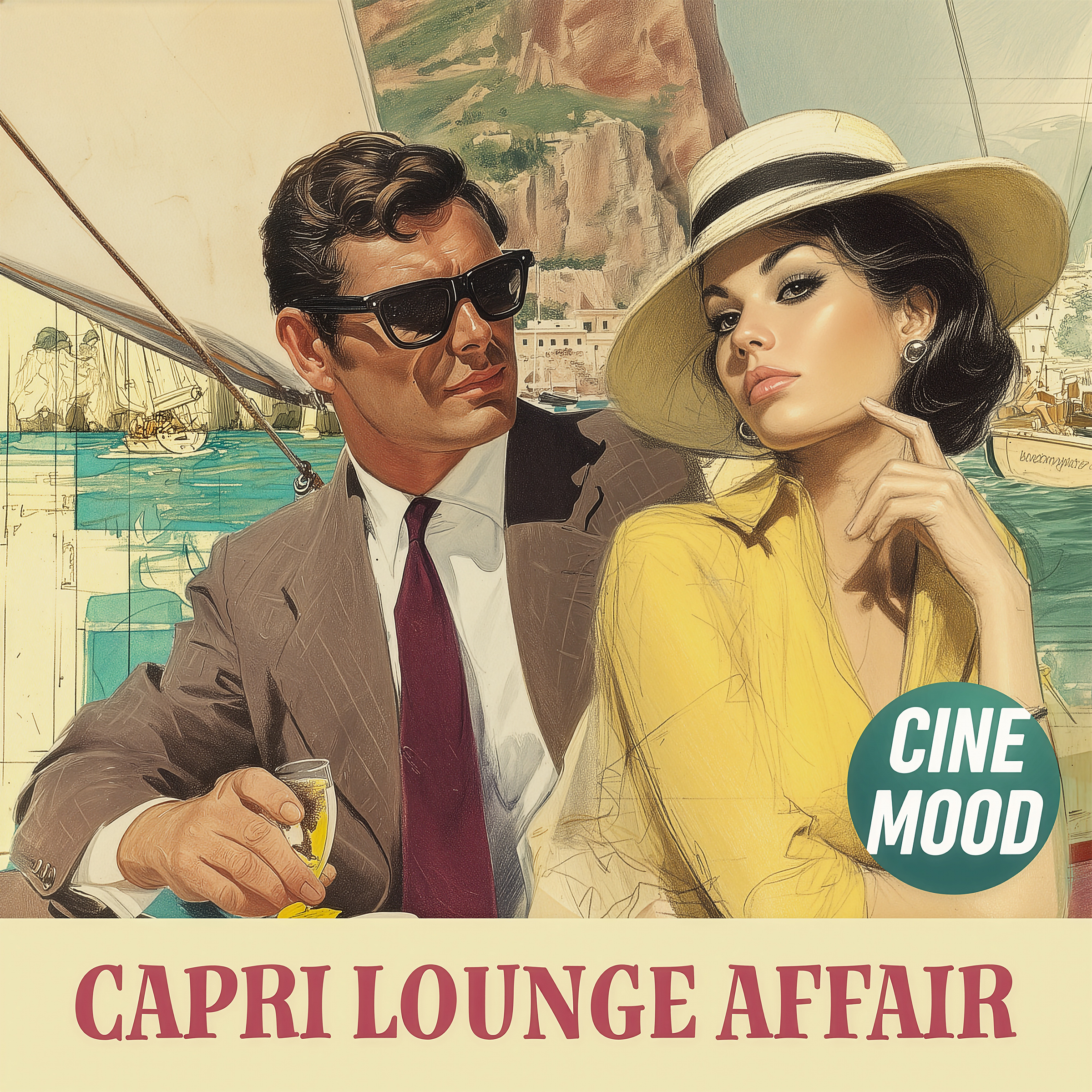 Capri Lounge Affair — Digital Album · 16 Tracks · FLAC + MP3