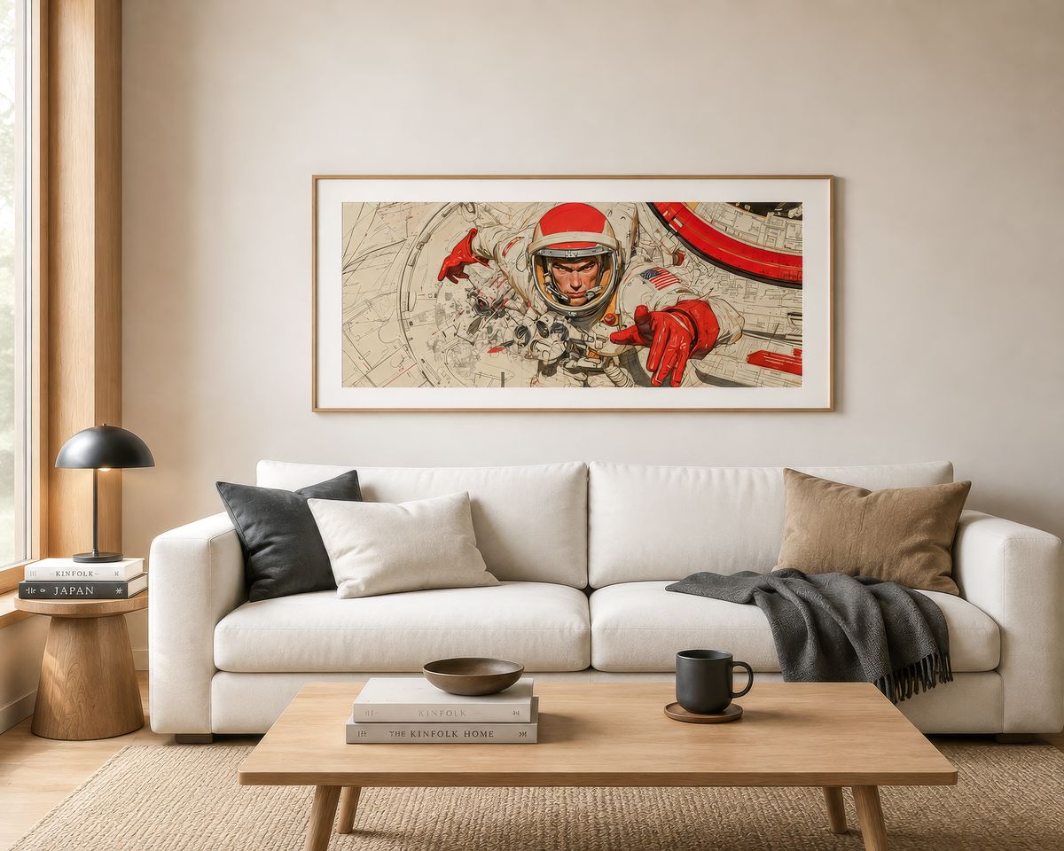 Into the Unknown — Orbital Lounge Vol. 2 Poster Print 2 x 1
