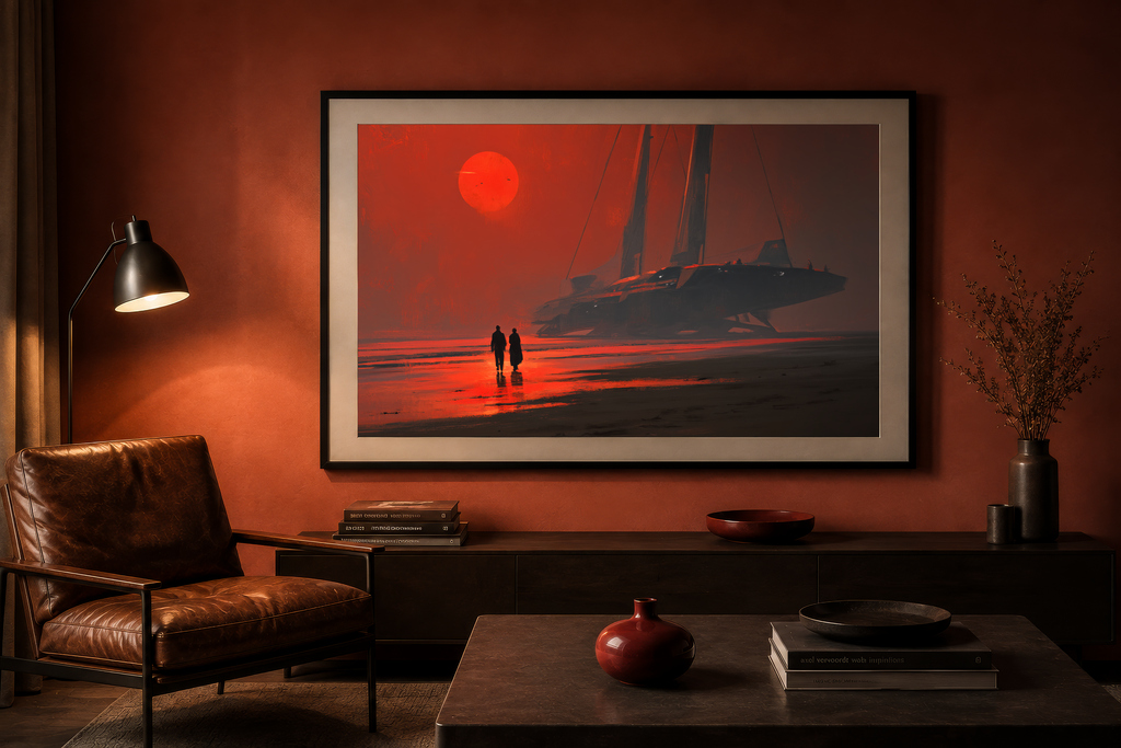 WASHED UP MEMORIES — Poster Print