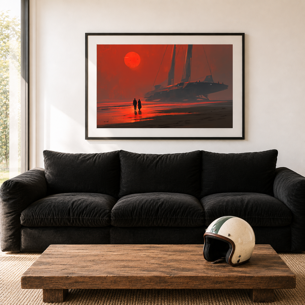 WASHED UP MEMORIES — Poster Print